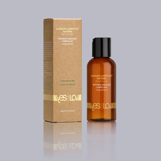 Massage lubrifiant naturel Fleur d'Oranger